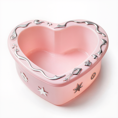 Heart-Shaped Decorative Storage Bowl