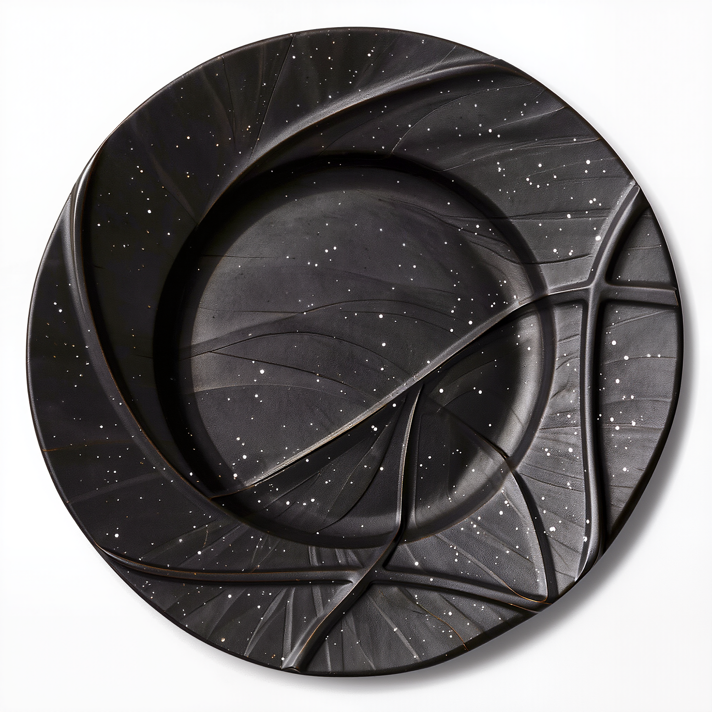 Galaxy Leaf Decorative Plate