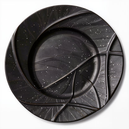 Galaxy Leaf Decorative Plate