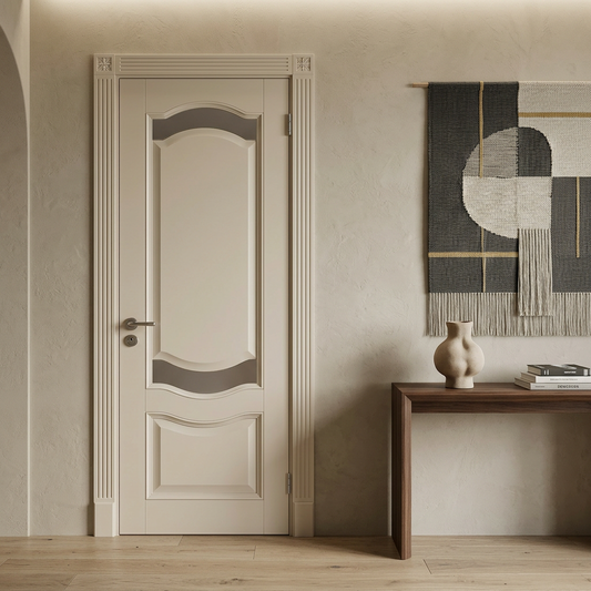 Classic Interior Door with Decorative Panels