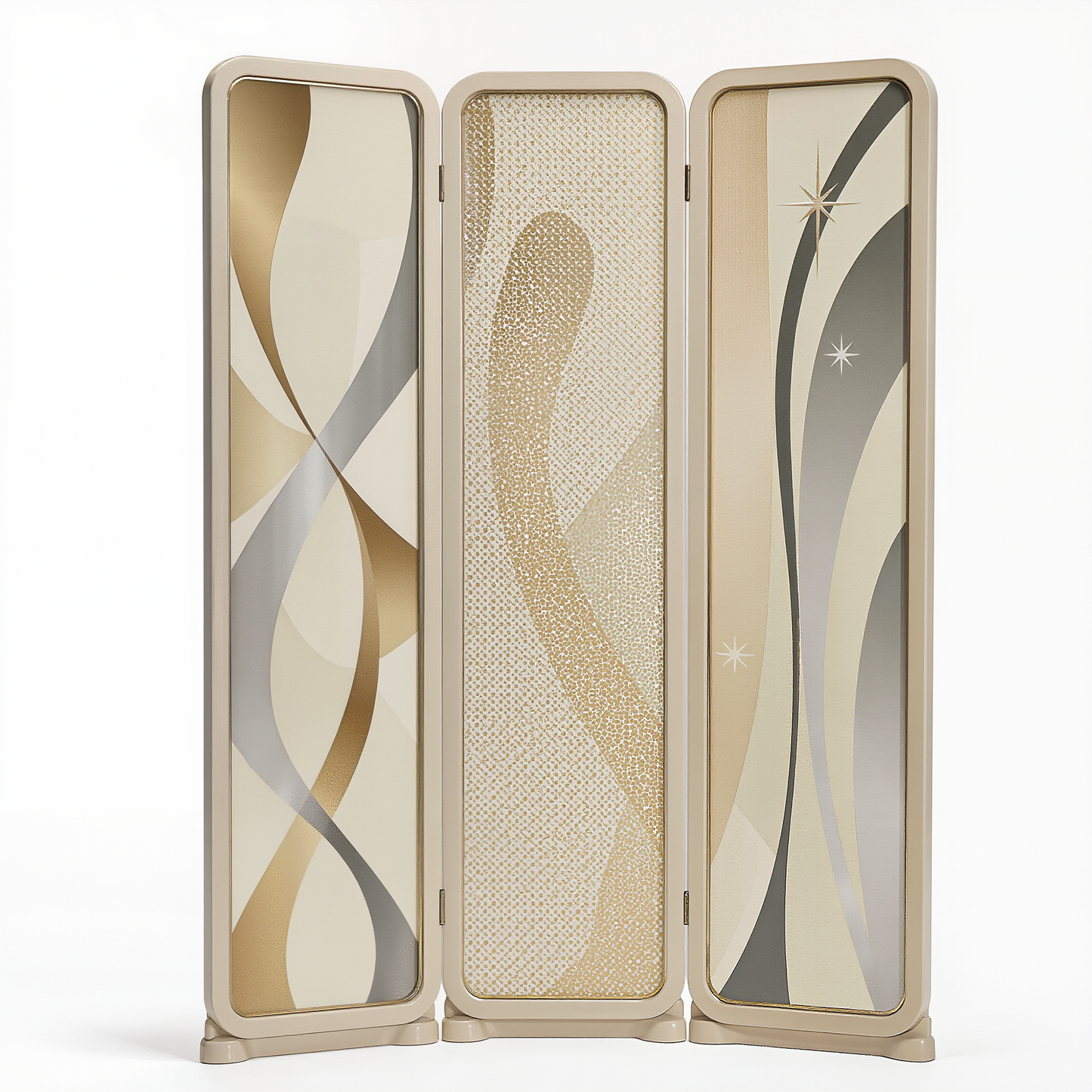 Modern Art Deco Folding Screen