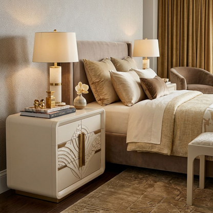 Art Deco-Inspired Storage Cabinet