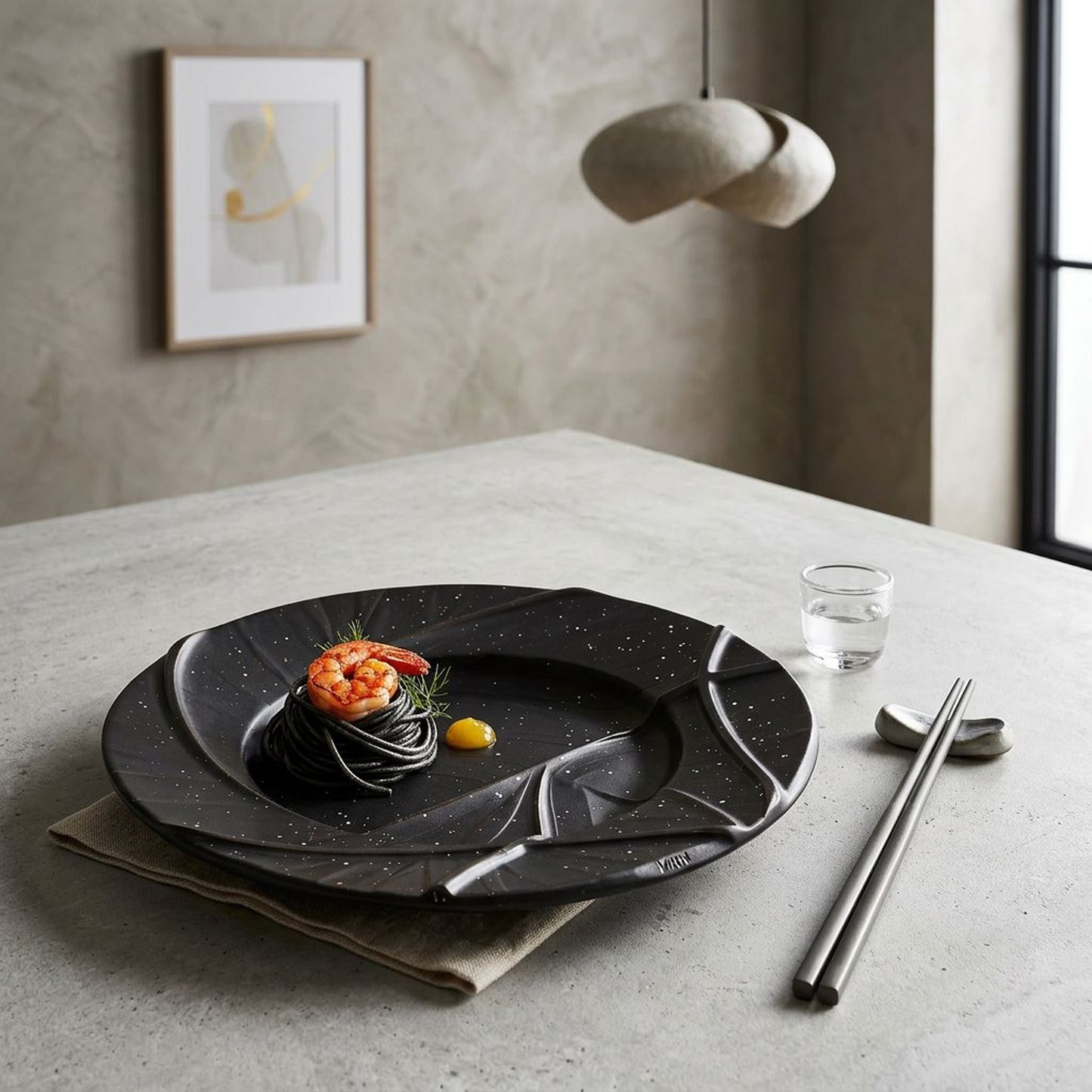 Galaxy Leaf Decorative Plate