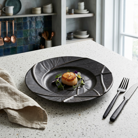 Galaxy Leaf Decorative Plate